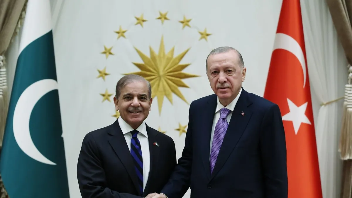 Başkan Erdoğan, Pakistan Başbakanı Şerif ile görüştü