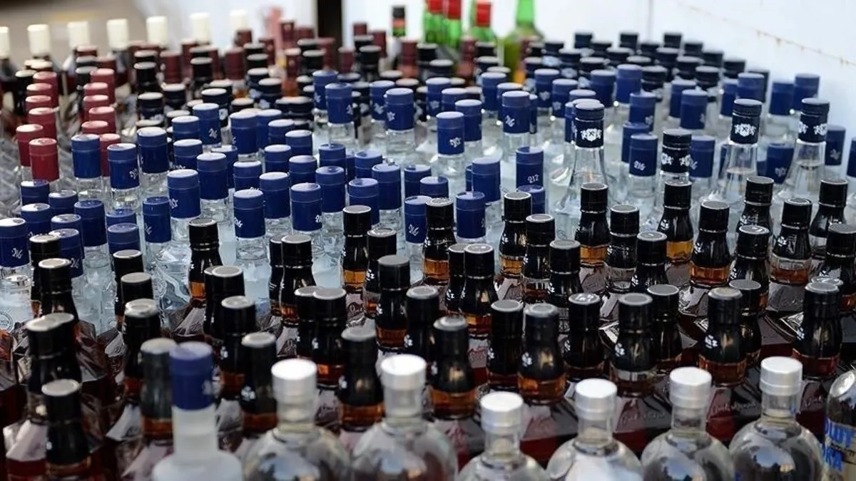 Sahte içki operasyonu! Bir şüpheli yakalandı