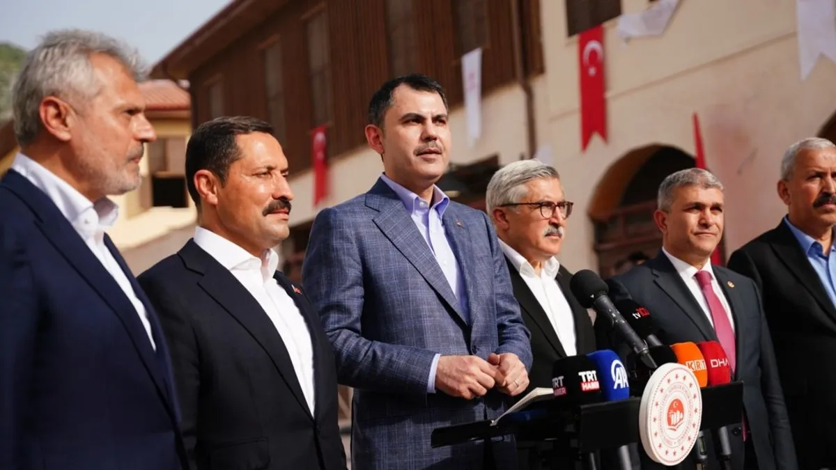 Bakan Kurum’dan Hatay’a 3 müjde!