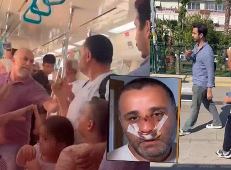 Marmaray’da çocuklarının gözü önünde yumruk yiyen baba yaşadıklarını anlattı