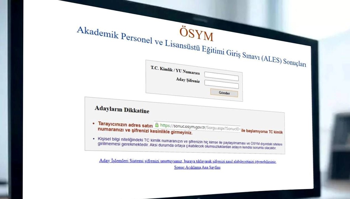 ALES/1 sınav sonuçları 2025 ÖSYM sonuç ekranı: ALES sonuçları açıklandı mı? ALES sonuçları ne zaman, saat kaçta açıklanacak?
