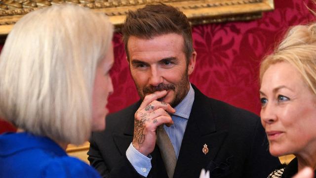 Eski futbolcu David Beckham’a ‘şövalyelik’ ünvanı verildi