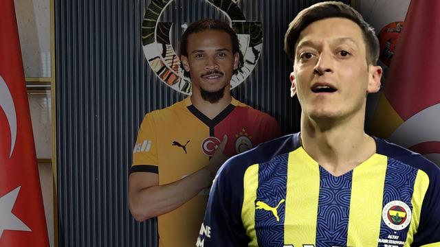 Mesut Özil’den Leroy Sane açıklaması geldi! “Galatasaray’a gitmesi için…”