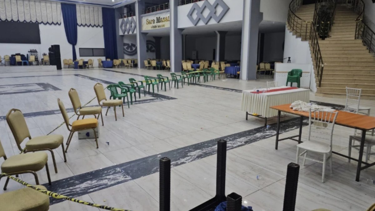 Siirt’te düğün salonu saldırganı tutuklandı: Olay anı kamerada