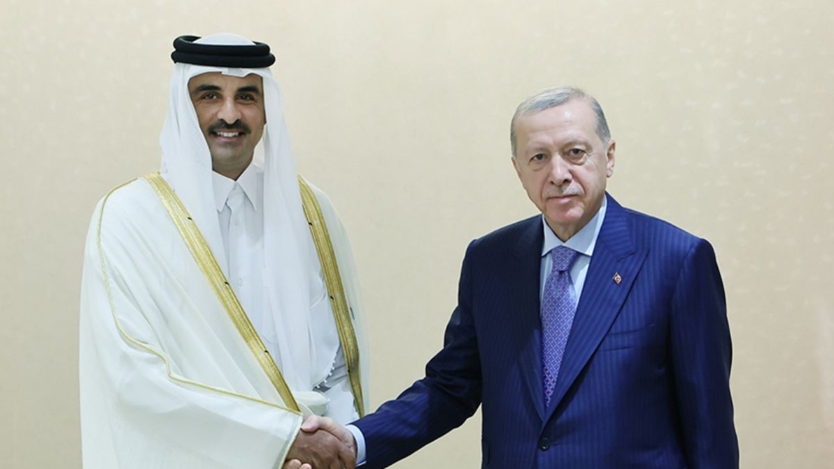 Cumhurbaşkanı Erdoğan Katar Emiri ile görüştü