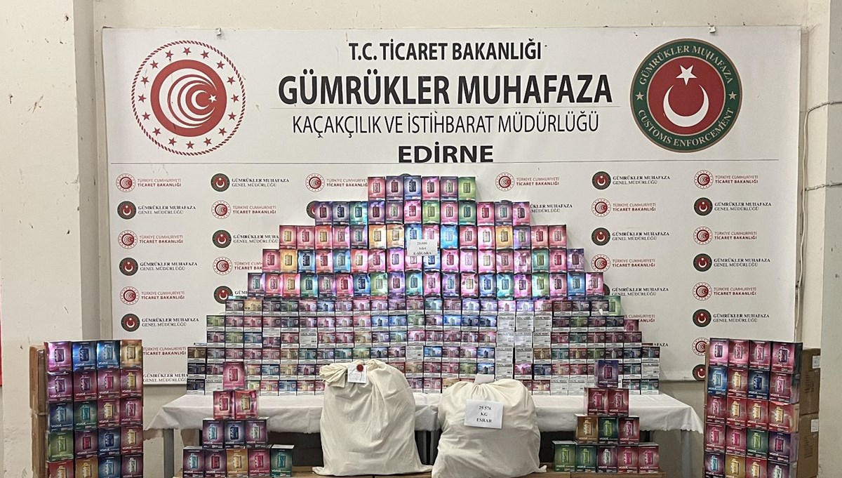 Kapıkule’de kaçakçılık operasyonları