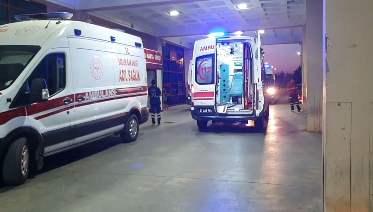 Diyarbakır’da aileler arasında taşlı sopalı arazi kavgası