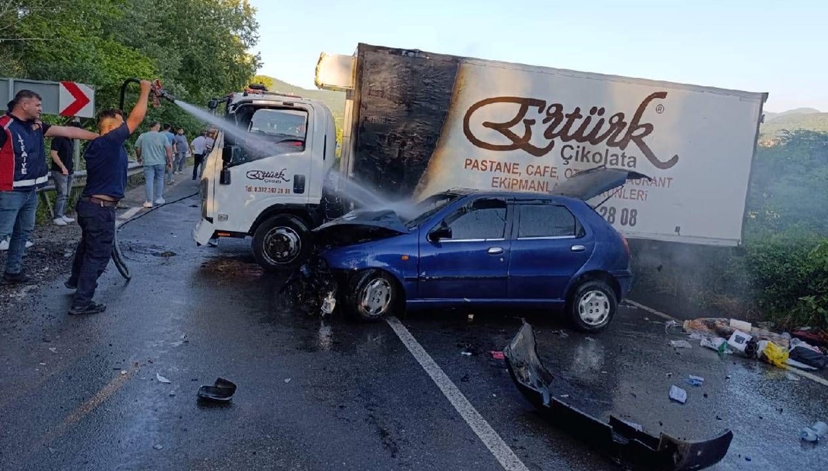 Karabük’te zincirleme kaza: 1 ölü, 11 yaralı