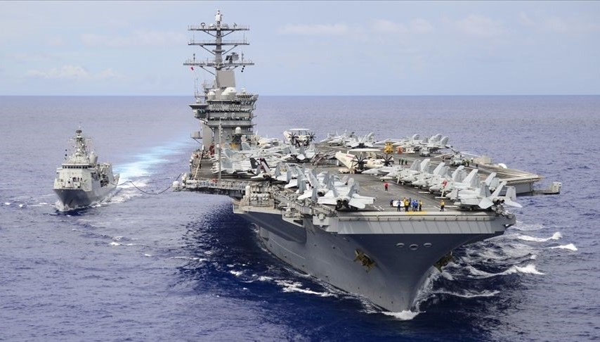 ABD doğrudan savaşa dahil olacak mı? USS Nimitz uçak gemisi Orta Doğu’ya gidiyor