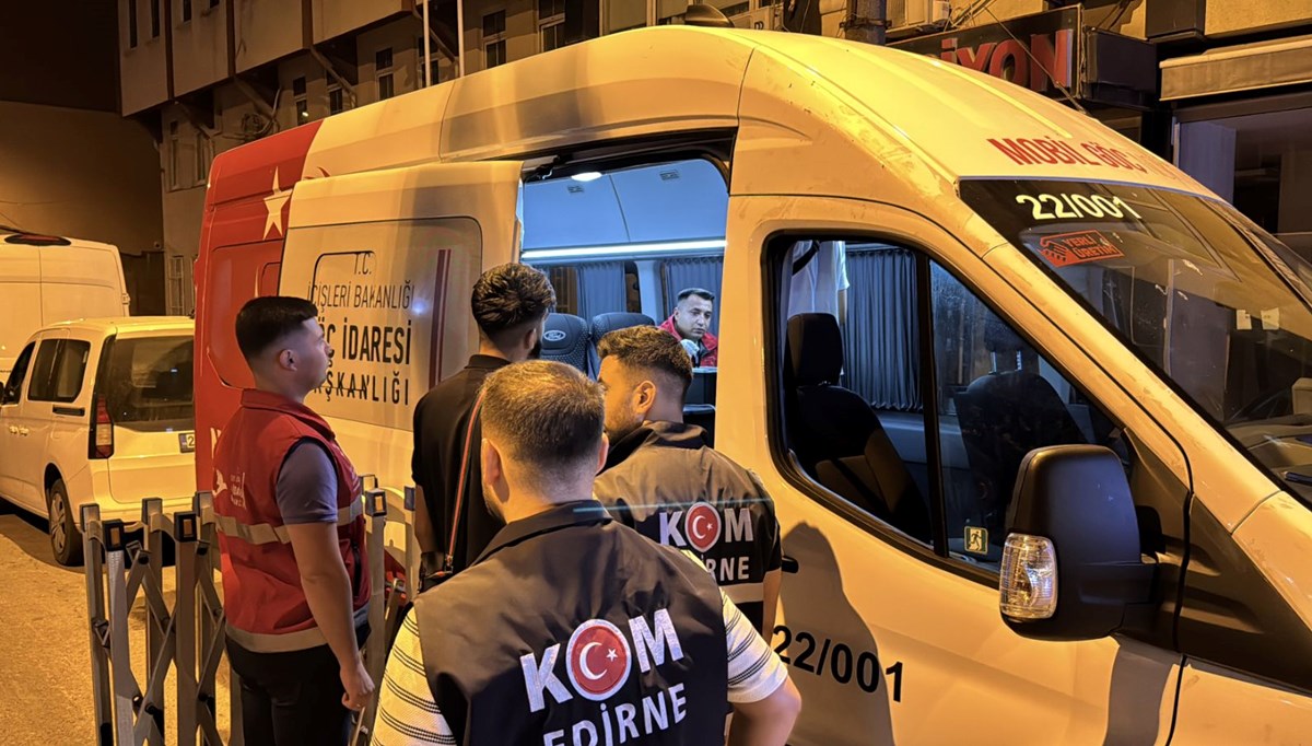 Edirne’de 13 düzensiz göçmen yakalandı
