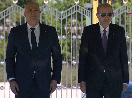 Cumhurbaşkanı Erdoğan, Lübnan Cumhurbaşkanı Joseph Avn’ı törenle karşıladı