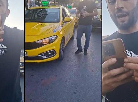 Taksiciler arasında yolcu kavgası! İkisi aynı anda kayıt açtı: Zorbalık mı yapacaksın