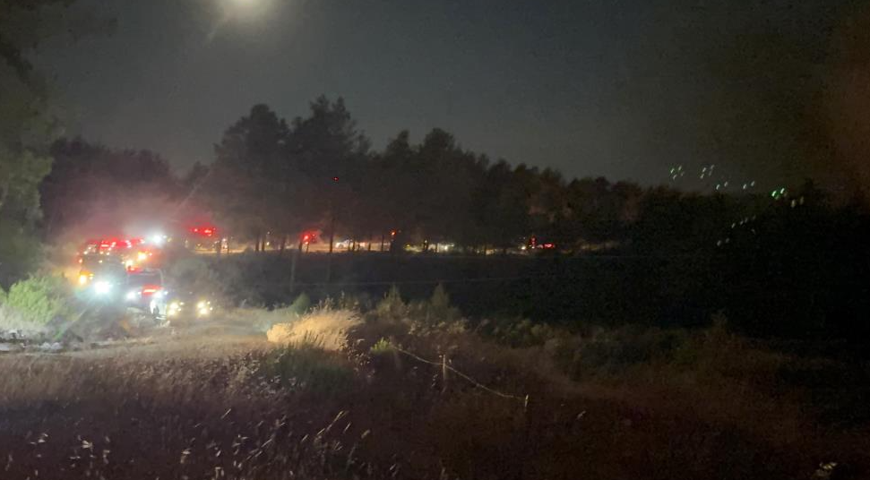 Fethiye’de orman yangını başladı