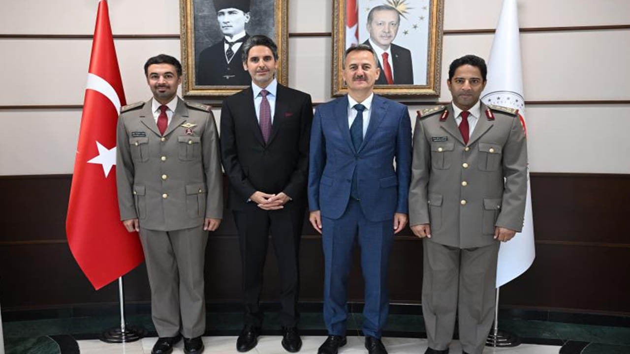Haluk Görgün, Katar’ın Ankara Büyükelçisi Al-Henzab ile bir araya geldi