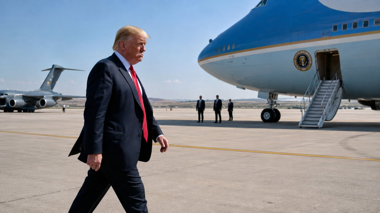 Trump Türkiye’den gizli askeri uçakla nasıl ayrıldı?