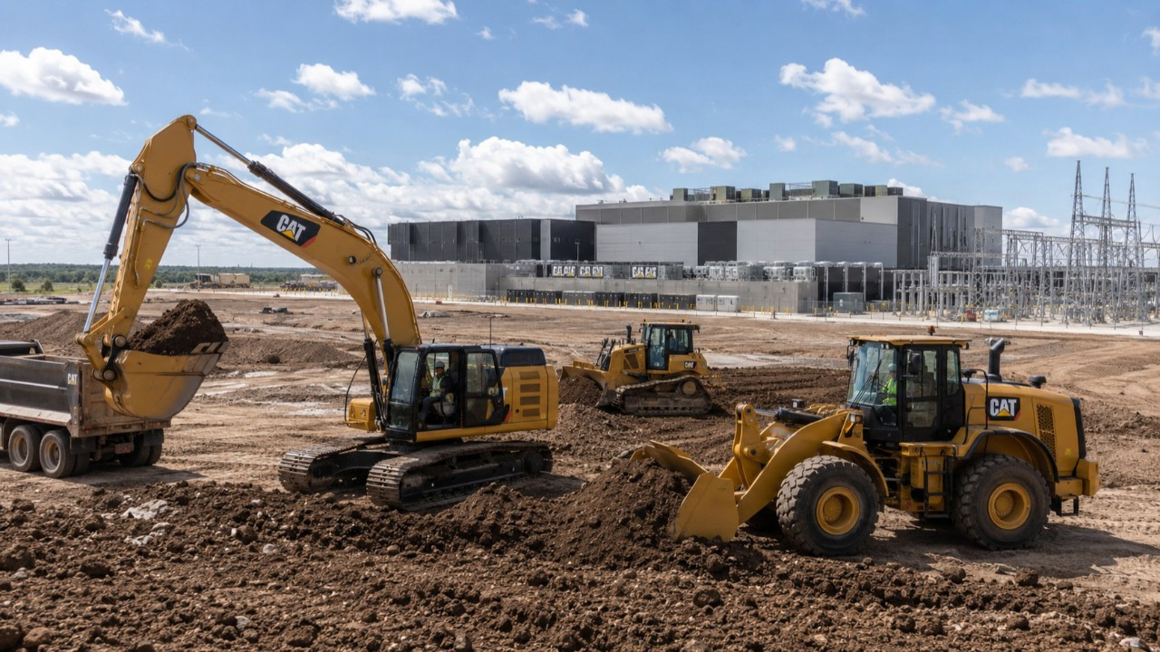 Yapay zekâ yatırımları Caterpillar’a yaradı: Sipariş birikimi rekor kırdı