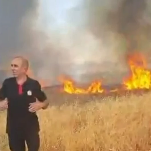Malatya’da alevlerin arasında can pazarı: İtfaiye ekipleri yavru köpeği yanmaktan kurtardı