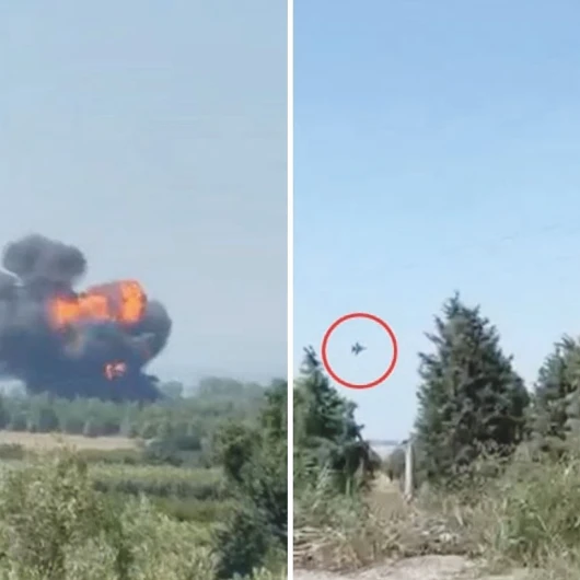 F-16 eğitim uçuşunda düştü