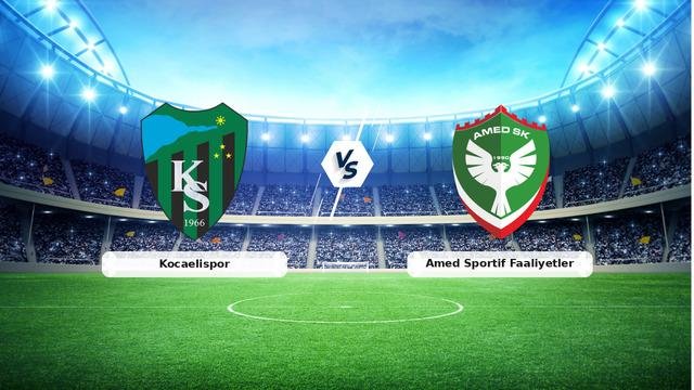 CANLI | Kocaelispor – Amed Sportif Faaliyetler maç anlatımı! Maç ne zaman? Saat kaçta ve hangi kanalda? – 24 Ağustos 2026