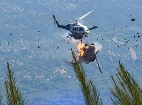Yunanistan’da yangın söndürme helikopterleri çarpıştı; 4 kişilik mürettebata ulaşıldı