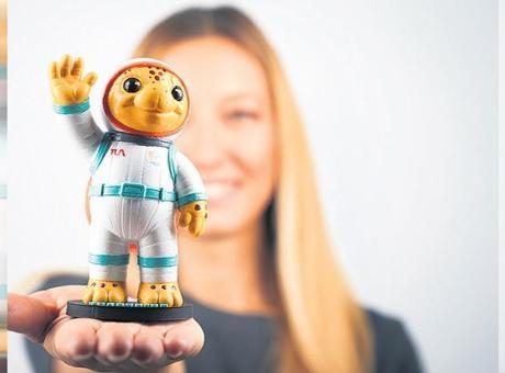 Astronot caretta’yla Akdeniz’den uzaya