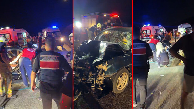 Bursa’da korkunç kaza: Anne ve kızı öldü, 2’si jandarma 5 yaralı