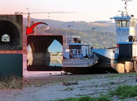 117 yıllık rekor kırıldı! Tuna Nehri’nde su seviyesi tarihi dip noktaya indi