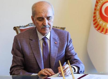 TBMM Başkanı Kurtulmuş, ‘Terörsüz Türkiye’ teklifini imzaladı