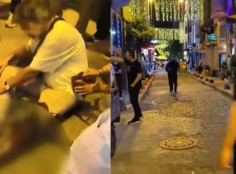 Beyoğlu’nda pitbull gerilimi! ‘Köpeğini kontrol et’ diyerek sahibini bıçakladı