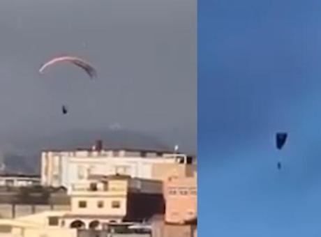 Yamaç paraşütüyle İspanya’ya geçmeye çalıştı! Feci şekilde can verdi