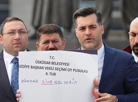 AK Parti’den Üsküdar Belediyesi Başkan Vekilliği seçimi için suç duyurusu
