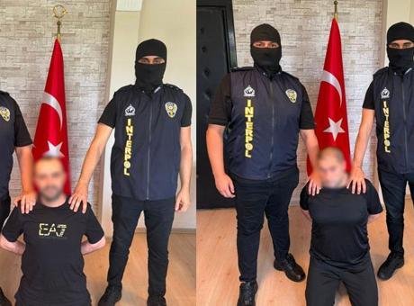 ‘Redkitler’ ve ‘Erdoğan Aykut’ organize suç örgütlerinin elebaşları Türkiye’ye iade edildi