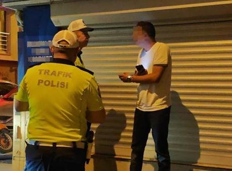 Polisin ‘dur’ ihtarına uymayan ehliyetsiz sürücüye rekor ceza