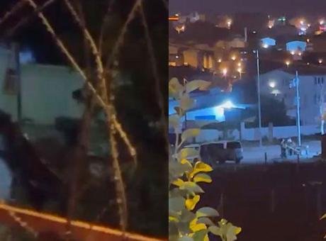 Arnavutköy’de skandal görüntü! Ata şiddet uygulayan cani yakalandı
