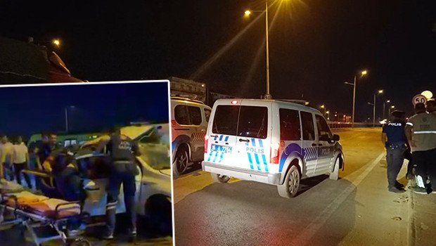 Bursa’da otomobil refüje çarptı: 1 ölü, 1 ağır yaralı
