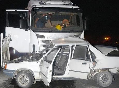 Kastamonu’da feci kaza! TIR ile otomobil çarpıştı; karı koca yaşamını yitirdi