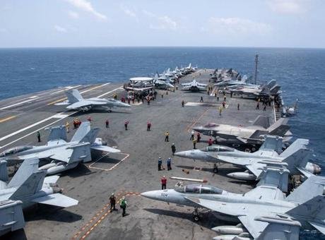 ABD’den Orta Doğu’ya yeni uçak gemisi! | USS George Washington göreve başladı