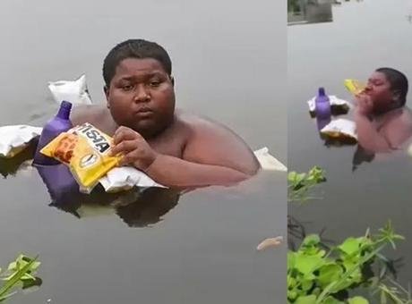 5 yıldır sudan çıkmıyor, yemeğini bile orada yiyor! 16 yaşındaki çocuğun sıra dışı yaşamı