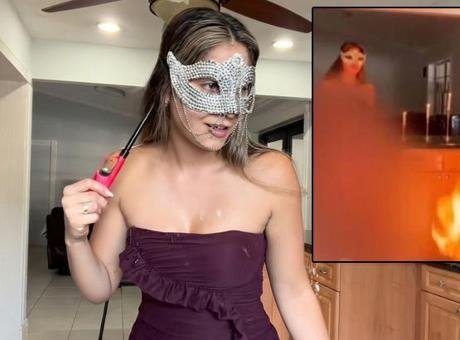Beğeni uğruna dehşeti yaşattı! Evini ateşe verdi, çocuklarına sıcak mum döktü