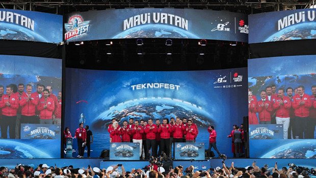 343 bin kişi TEKNOFEST Mavi Vatan’da buluştu