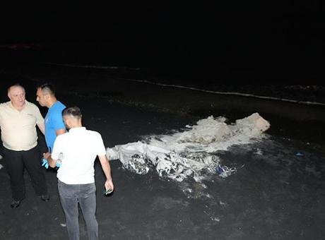 Samsun’da sahilde şüpheli madde alarmı… Ekipler harekete geçti