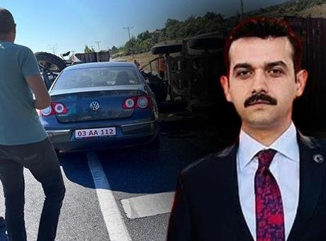 Dün görevine başlayan kaymakam ile savcı eşi kazada yaralandı