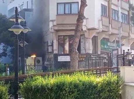Bursa’da korku dolu anlar! Trafo bomba gibi patladı
