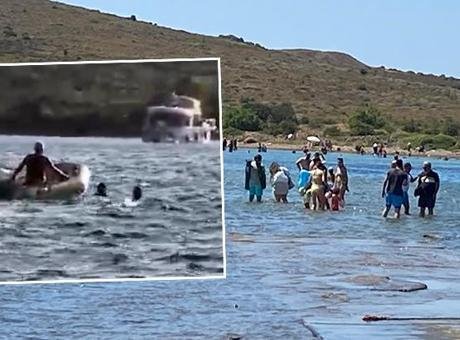 Yalancı Boğaz’da korku dolu anlar! Can pazarı kamerada