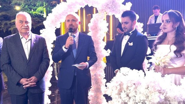 Bilal Erdoğan nikah şahidi oldu