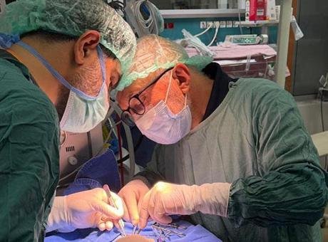 Ordu’da 610 gram doğan Rüzgar bebeğe, yatak başında kalp ameliyatı