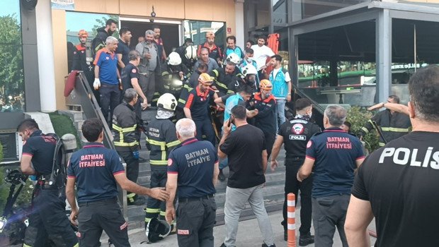Batman’da spor salonunda yangın; 10 yaralı