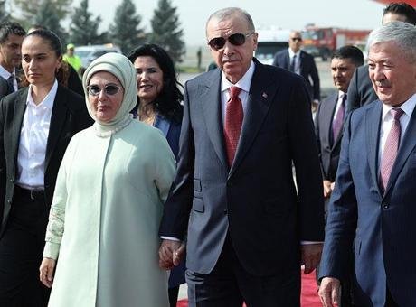 Cumhurbaşkanı Erdoğan, Kırgızistan’da