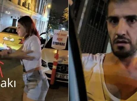 Karaköy’de turiste kabusu yaşattılar! Takside önce gasp sonra bıçaklı saldırı: Yeni görüntüler ortaya çıktı