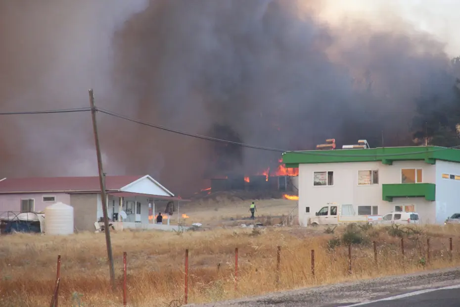 Çanakkale’deki orman yangını kontrol altında